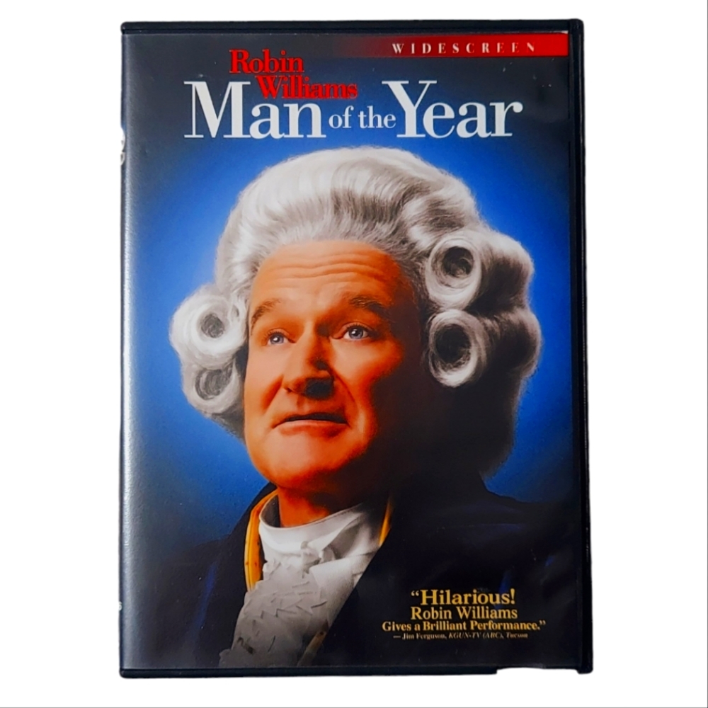 Man of the year DVD Robin Williams